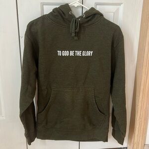 Olive green reborn kings sweatshirt